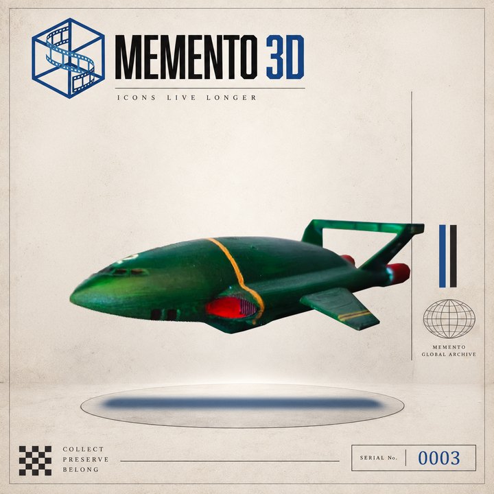 La nave de rescate — figura de colección Memento, serie 0003
