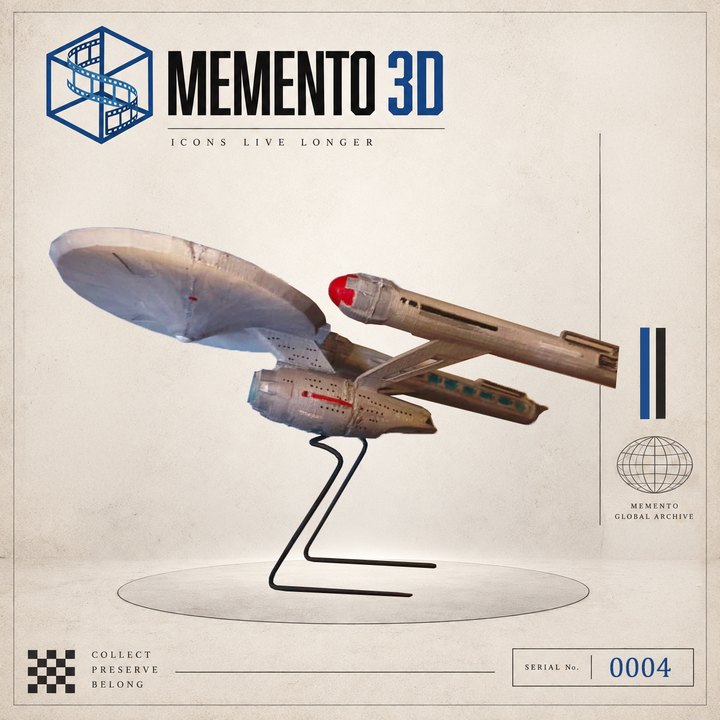 La nave exploradora — figura de colección Memento, serie 0004