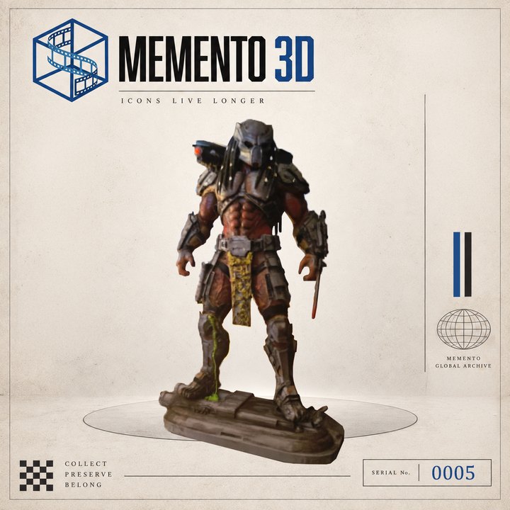 El cazador — figura de colección Memento, serie 0005