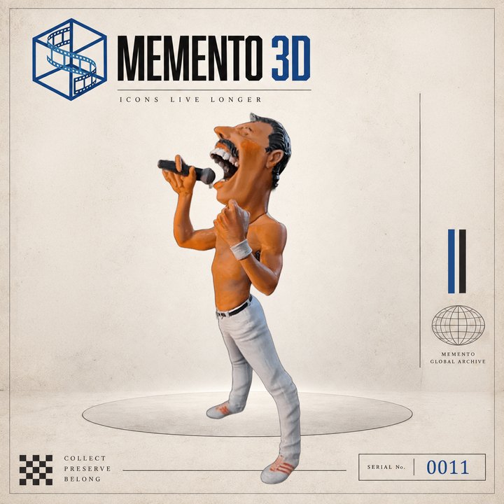 El frontman — figura de colección Memento, serie 0011