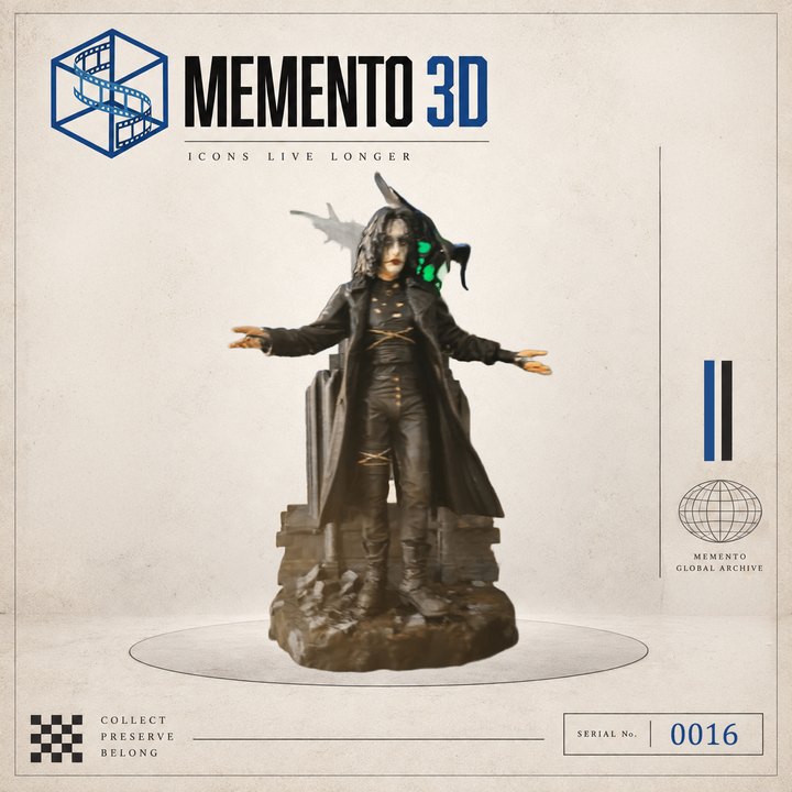 El vengador de la lluvia — figura de colección Memento, serie 0016